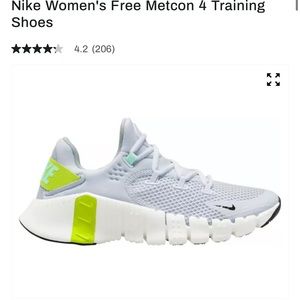 Nike Womens Metcon 4 Training Shoes